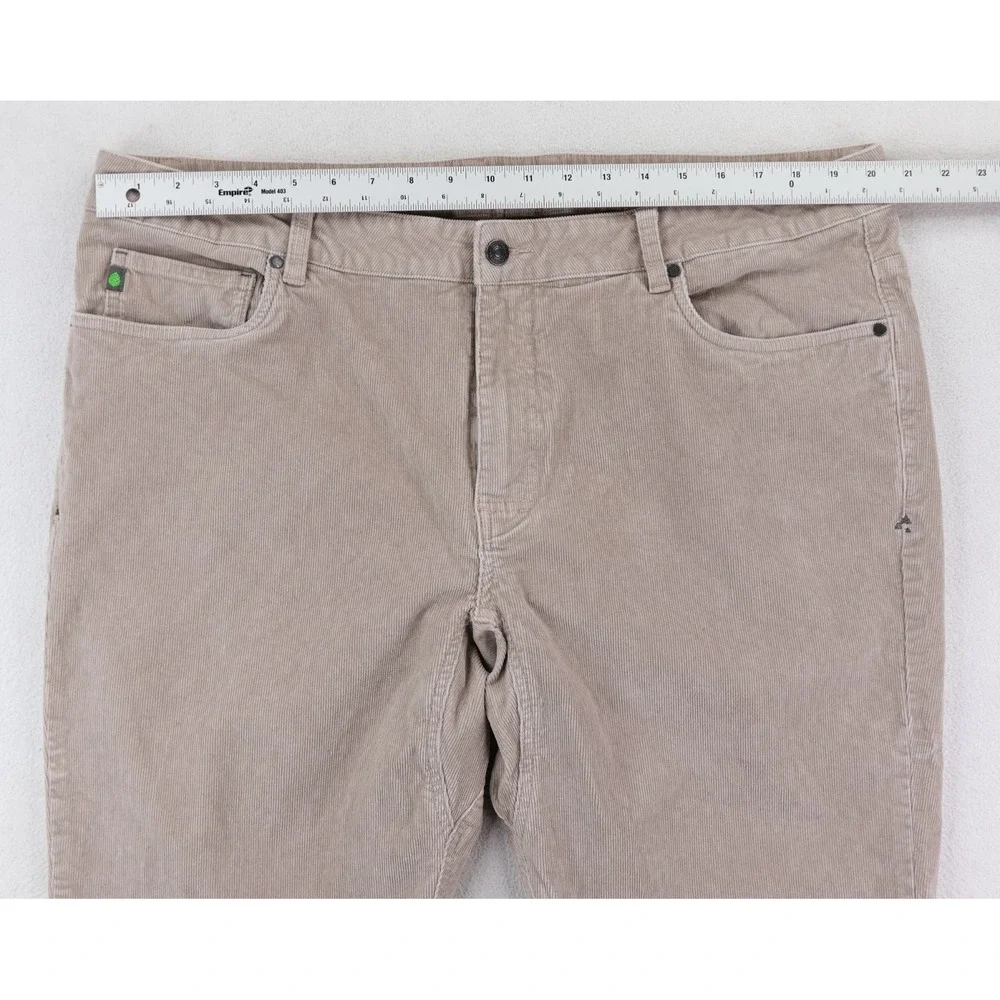 Stio‎ Rivet Cord Corduroy Pants Mens 40x32 Tan Chino Casual 5 Pocket